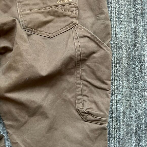 Kuhl Women's Rydr Brown Canvas Cargo Pants, Size 6 S - Picture 10 of 10
